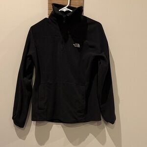 The North Face Black Quarter-Zip Fleece